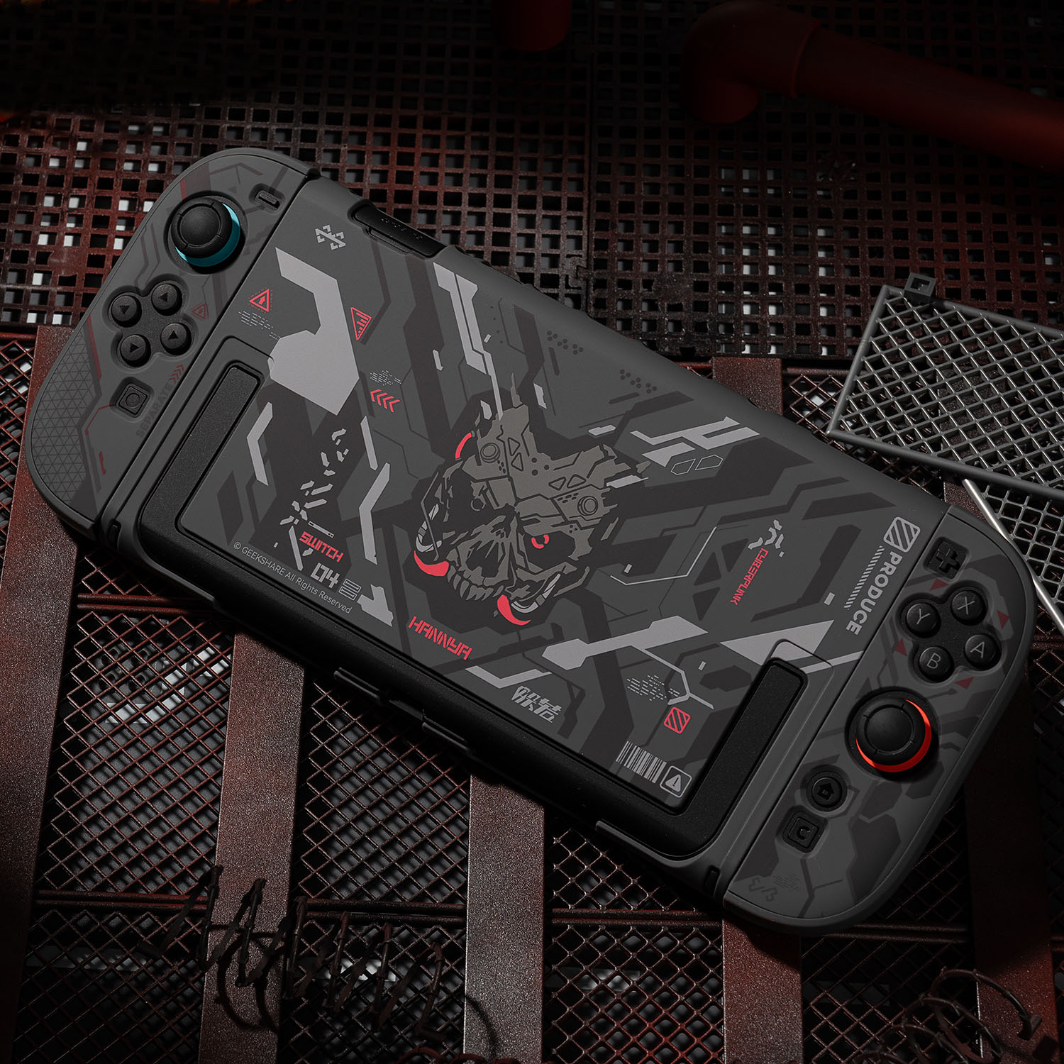 Matte Hard Pc Back Case - メカマットハードフロントバックカバークリスタルシェルプロテクター任天堂スイッチ 2 NS2 ジョイコンゲームコントローラーフル保護ケース