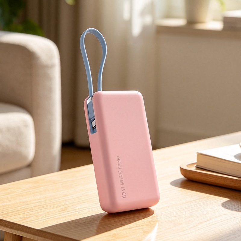 Power Banks - Xiaomi 67W電源供給器PB2067ポータブル充電器用シリコン保護ケース、傷防止・防塵パワーバンクスリーブ