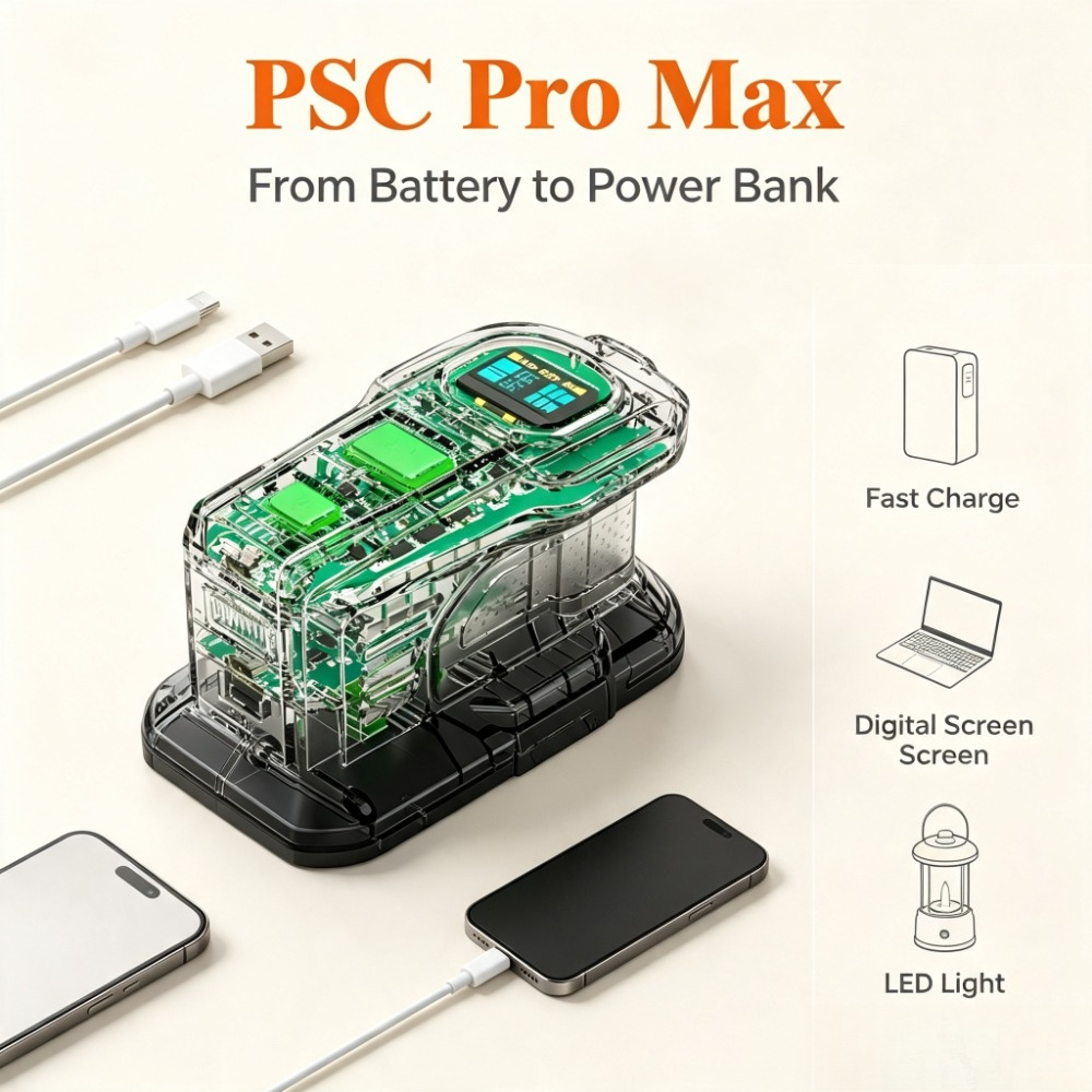 PSC Pro Max リョービ 18V ONE+ バッテリ - Power Banks のレビューと価格