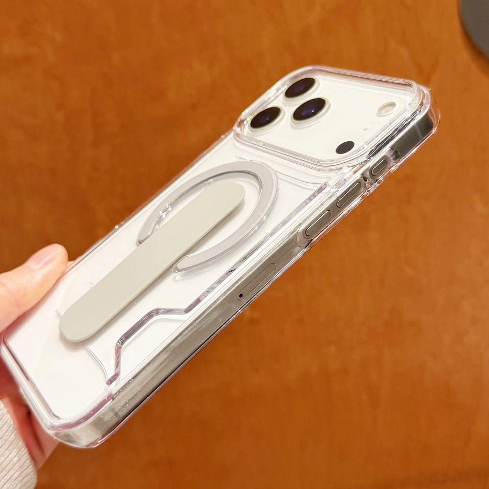 新しいカードホルダー付きMagsafe対応磁気吸着式iPho - Clear Shockproof Bumper Case のレビューと価格