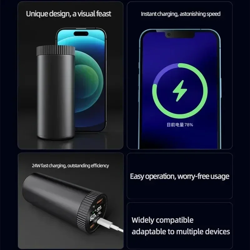 超高速充電モバイルパワーバンクバッテリー、4680バッテリー - Power Banks のレビューと価格