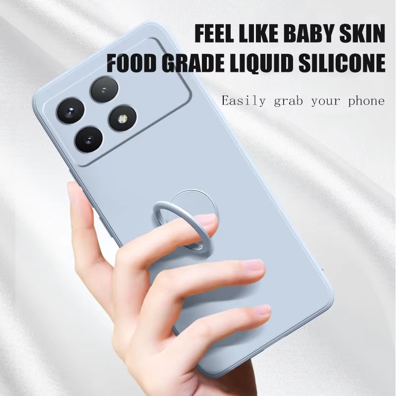 高級液体シリコン製マグネット式ホルダー付きスマホケース Xi - Liquid Silicone Magnetic Phone Case のレビューと価格