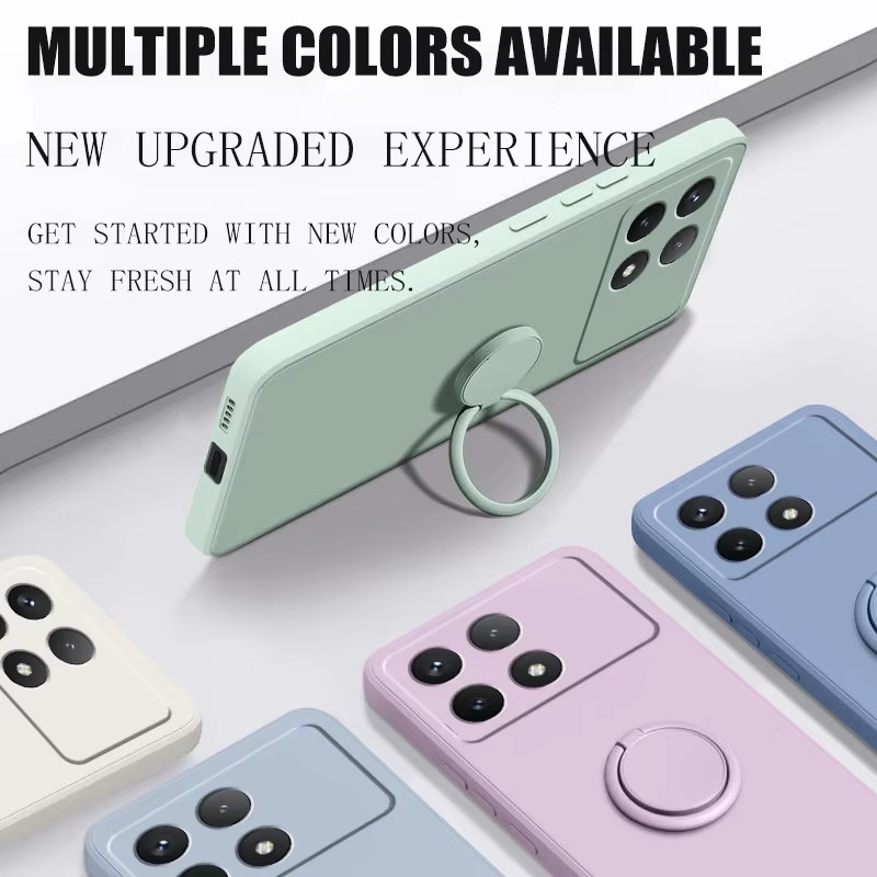 高級液体シリコン製マグネット式ホルダー付きスマホケース Xi - Liquid Silicone Magnetic Phone Case のレビューと価格