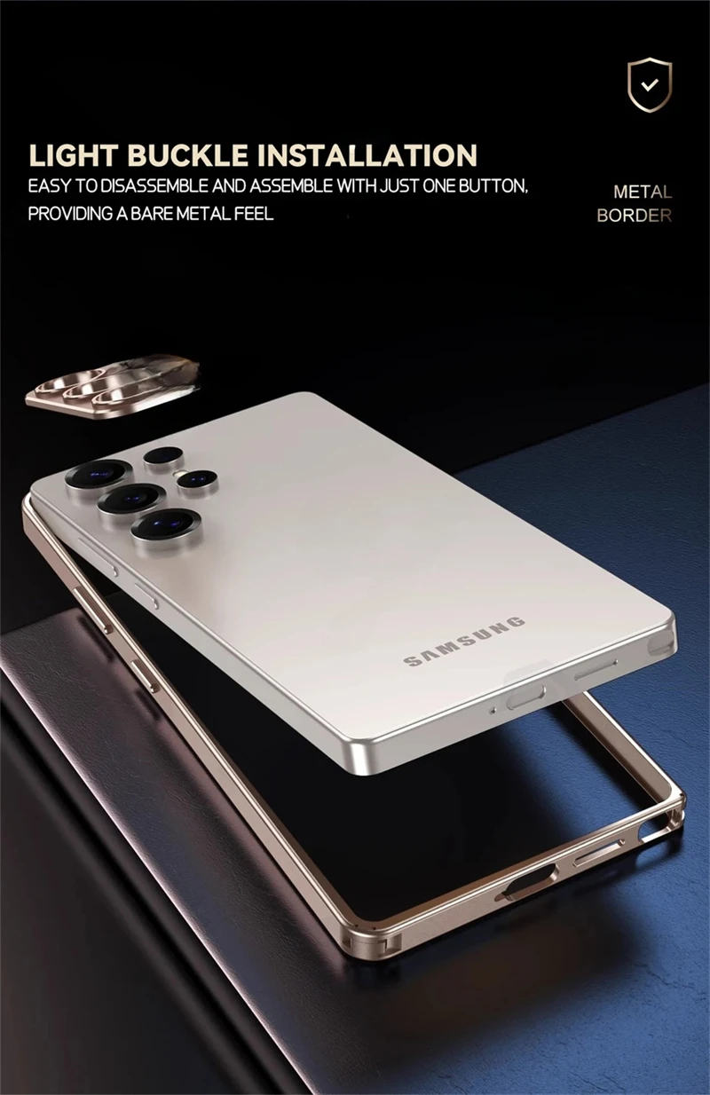 アルミニウム合金フレームバンパーケース Samsung Ga - Metal Bumper Aluminum Frame Case のレビューと価格