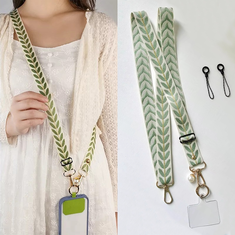 携帯電話ストラップ ショルダーネックバンド 金属製バックル  - Crossbody Lanyard Neck Strap Case のレビューと価格
