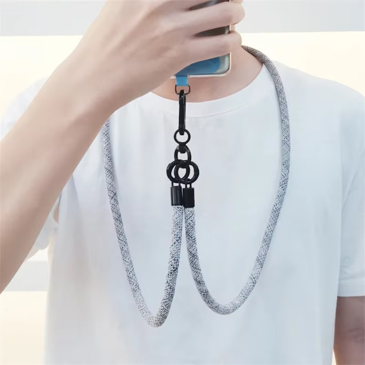 ユニバーサル ボールド ロング デタッチャブル 携帯電話スト - Crossbody Lanyard Neck Strap Case のレビューと価格