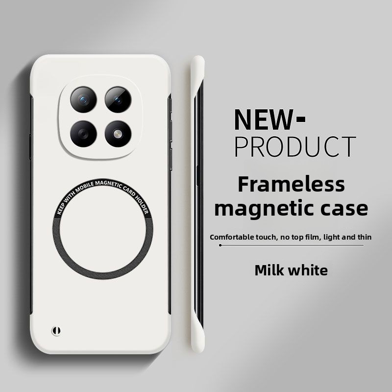 超薄型PCフレームレス磁気充電対応スマホケース Redmi  - Ultra Thin Frameless Phone Cover のレビューと価格