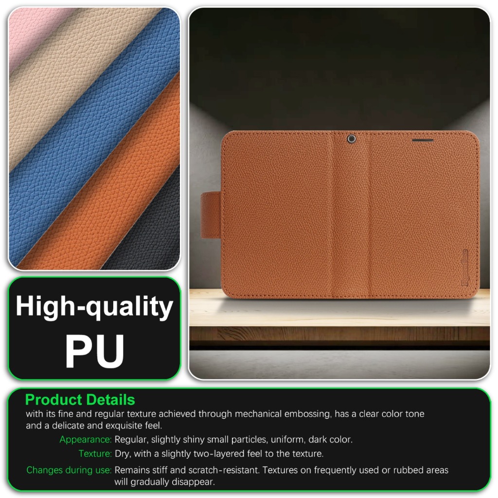 iPhone Duo用、2in1の取り外し可能なウォレット型 - Leather Wallet Card Holder Phone Cover のレビューと価格
