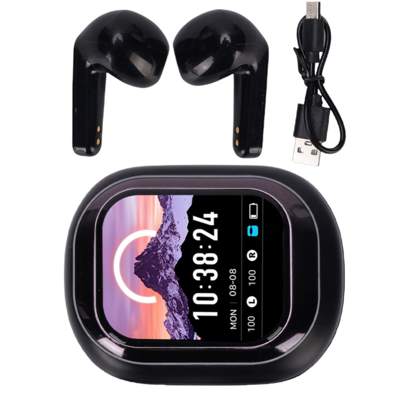 BTイヤホン、ポータブルノイズキャンセリング機能搭載、スマー - Earphones のレビューと価格