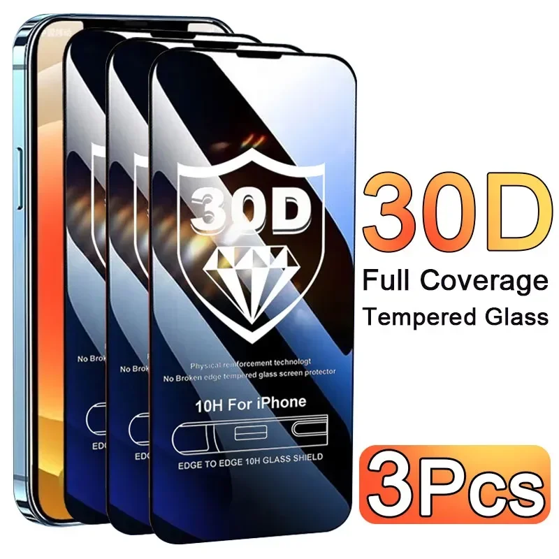 3個入りガラス保護フィルム付きiPhoneケース iPhon - Screen Protectors のレビューと価格