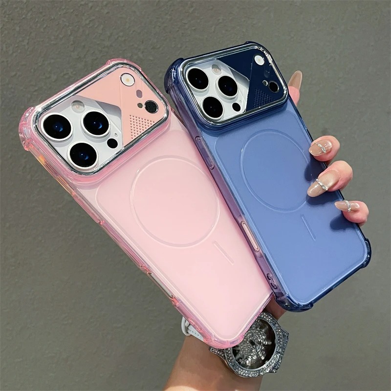 マットクリアエアバッグ耐衝撃ケース iPhone 18 17 - Clear Shockproof Bumper Case のレビューと価格